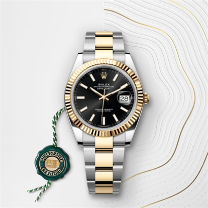 Datejust 41, Oyster, 41 mm, Oystersteel and yellow gold watch
