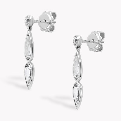 Pear Shaped Diamond Earrings