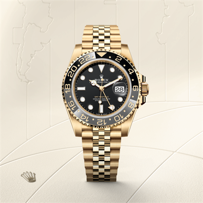 GMT-Master II, Oyster, 40 mm, yellow gold watch