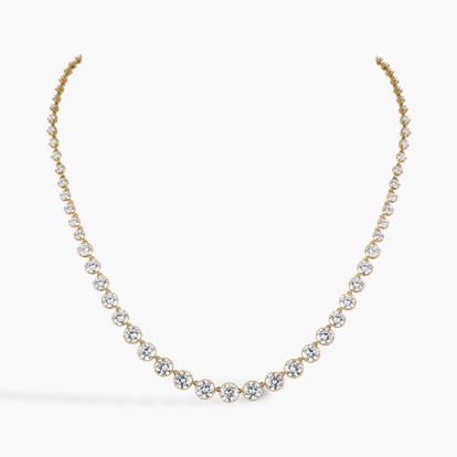 Brilliant Cut 21.06ct Diamond Necklace