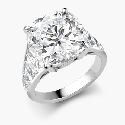 Masterpiece Pragnell Setting Diamond Ring 10.07ct in Platinum