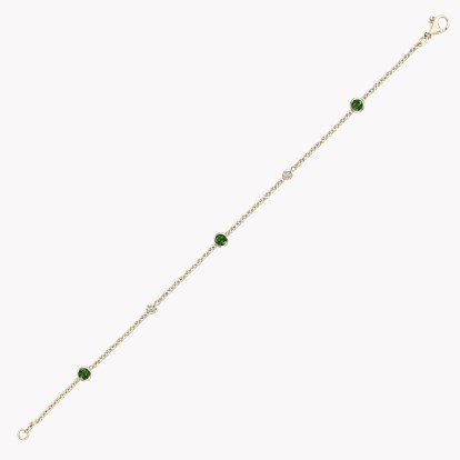 Sundance Emerald and Diamond Bracelet