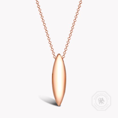 Elongated Ovoid Pendant