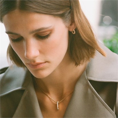 RockChic Diamond Bar Pendant