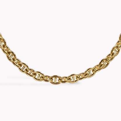 Anchor 45cm Link Chain Necklace