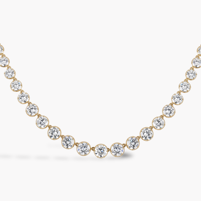 Brilliant Cut 21.06ct Diamond Necklace
