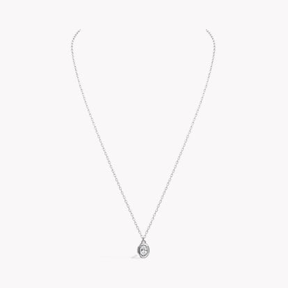 Skimming Stone 0.52ct Diamond Pendant