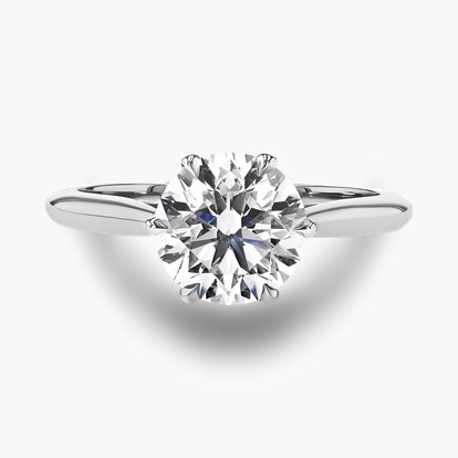 Classic Six-Claw 1.80ct Brilliant Cut Diamond Ring
