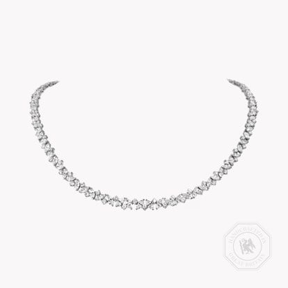 Masterpiece 15.60ct Marquise and Brilliant Cut Diamond Necklace in Platinum