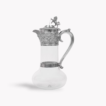 Silver Victorian Claret Jug Horace Woodward & Co., 1895
