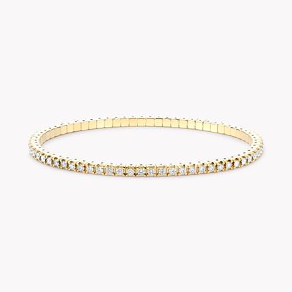 Expandable Diamond Bangle 2.24ct in 18ct Yellow Gold