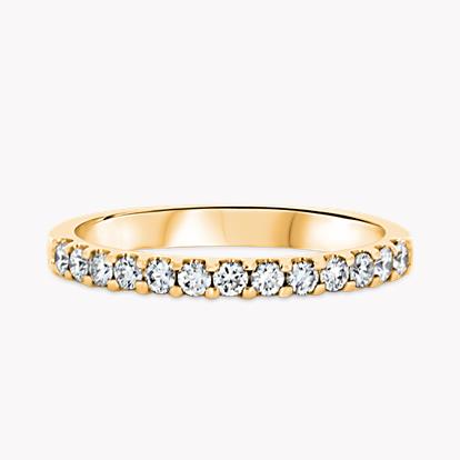 Brilliant Cut 0.33ct Diamond Half Eternity Ring