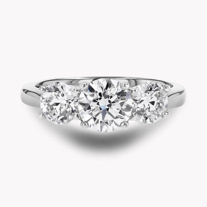 Diamond Three Stone Ring