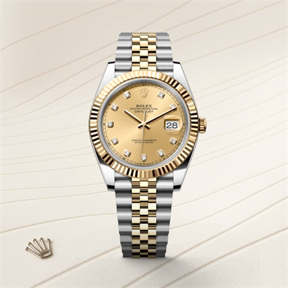 Datejust 41, Oyster, 41 mm, Oystersteel and yellow gold watch