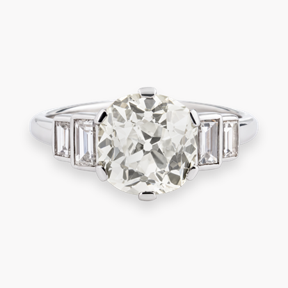 Old Cut 2.55ct Diamond Ring