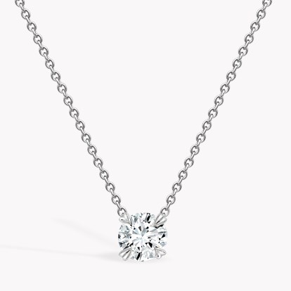 Windsor 0.75ct Diamond Pendant in 18ct White Gold