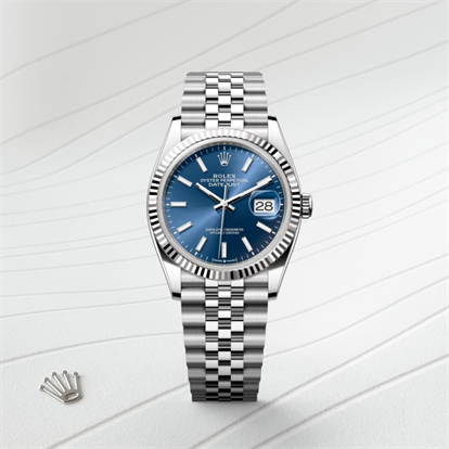 Datejust 36, Oyster, 36 mm, Oystersteel and white gold watch