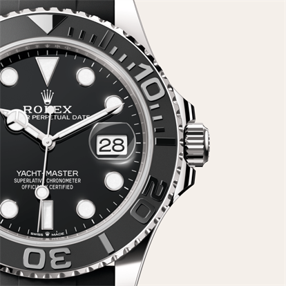 Yacht-Master 42, Oyster, 42 mm, white gold watch