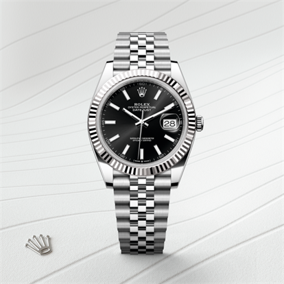 Datejust 41, Oyster, 41 mm, Oystersteel and white gold watch