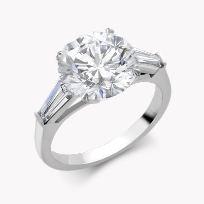 Regency 4.23ct Diamond Solitaire Ring in Platinum