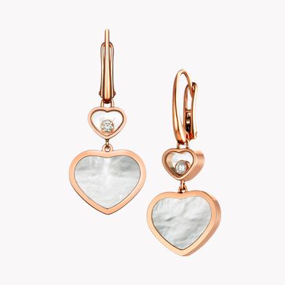 Chopard Happy Hearts Drop Earrings