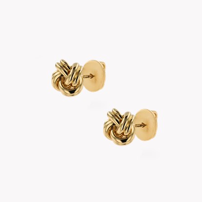 Small Knot Stud Earrings