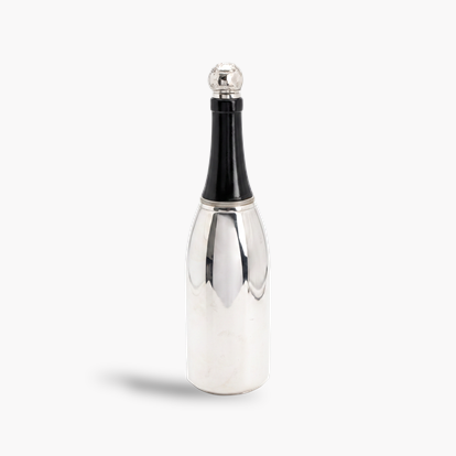 Art Deco Silver Plated Champagne Bottle Cocktail Maker