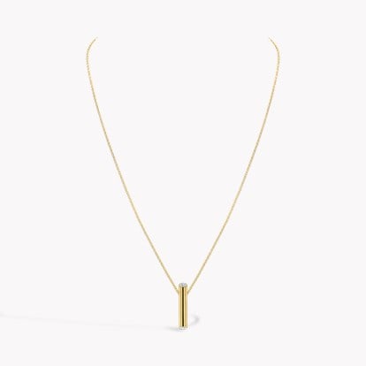 Eclipse 0.43ct Diamond Drop Pendant