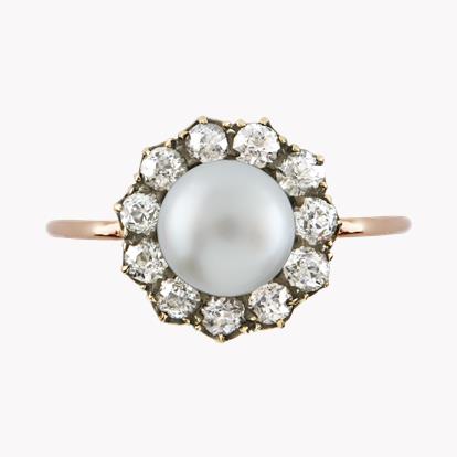 Victorian Natural Pearl Ring