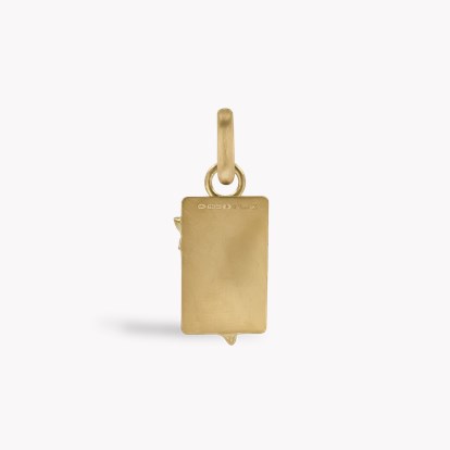 Zodiac Diamond Virgo Pendant Charm