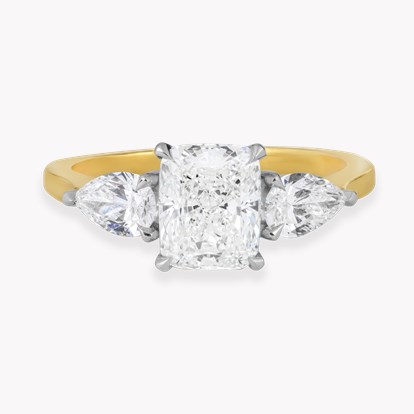 Cushion Cut 1.54ct Diamond Ring