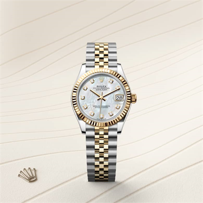 Datejust 31, Oyster, 31 mm, Oystersteel and yellow gold watch