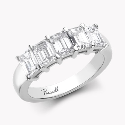 Five Stone Diamond Ring 2.0ct in Platinum