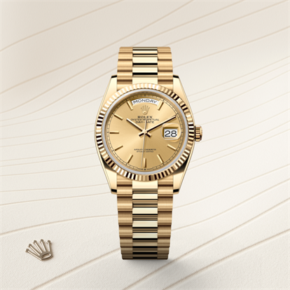 Day-Date 36, Oyster, 36 mm, yellow gold watch
