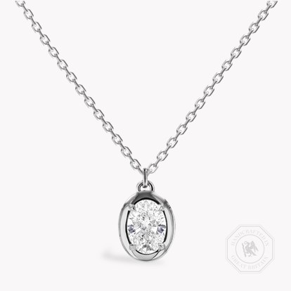 Skimming Stone 1.70ct Diamond Pendant