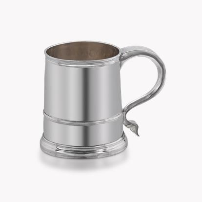 Britannia Silver George I Pint Mug Seth Lofthouse, 1717