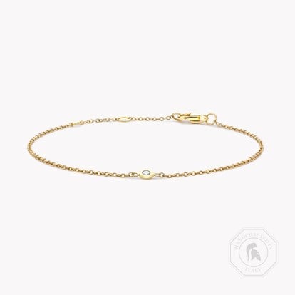 Sundance Diamond Bracelet 0.07ct in 18ct Yellow Gold