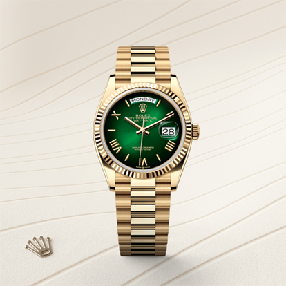 Day-Date 36, Oyster, 36 mm, yellow gold watch