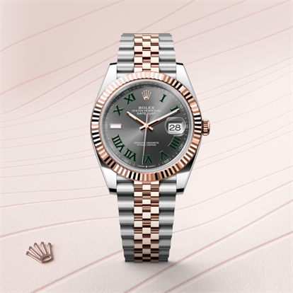 Datejust 41, Oyster, 41 mm, Oystersteel and Everose gold watch