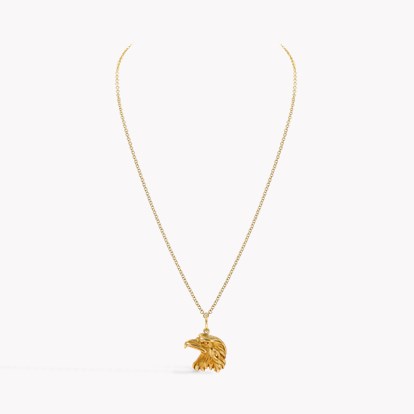 Victorian Eagle Head Pendant