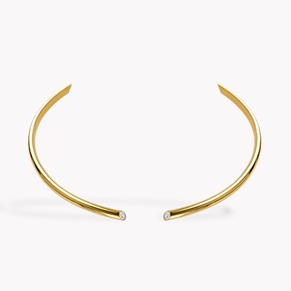 Eclipse Spring Collar 0.34ct in 18ct Yellow Gold