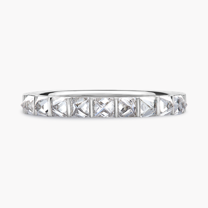 RockChic 0.79ct Diamond Half Eternity Ring