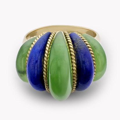 Julia-Plana Maw Sit Sit & Lapis Cocktail Ring