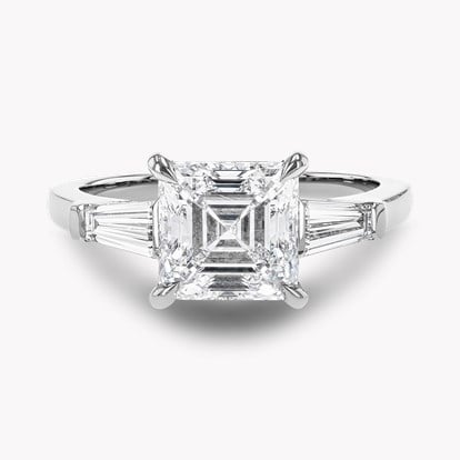 Regency 2.50ct Asscher Cut Diamond Ring