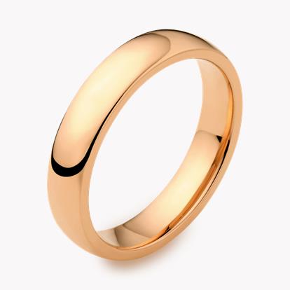 4mm Pragnell Court Wedding Ring in 18CT Rose Gold