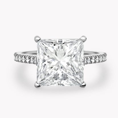 Aurora 5.05ct Princess Cut Diamond Ring