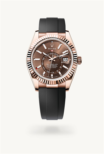 Rolex Sky-Dweller Oyster, 42 mm, Everose gold