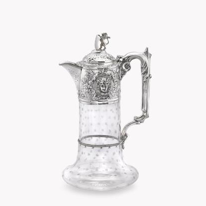 Silver Victorian Claret Jug Charles Boyton, 1873