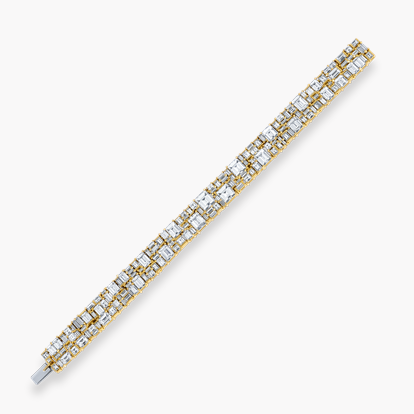 Masterpiece Mosaic 31.33ct Diamond Bracelet