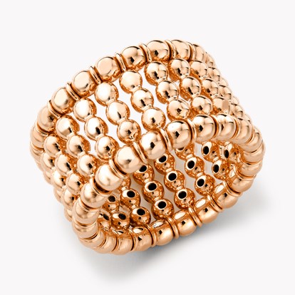 Bohemia Expandable Five Row Ring in 18ct Rose Gold